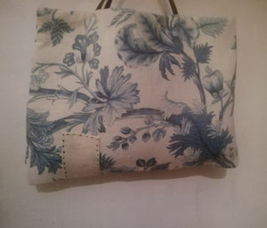 Cotton & leather bag by Enrica Tulin